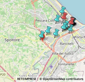 Mappa Strada Statale Tangenziale di Pescara, 65010 Spoltore PE, Italia (2.4325)