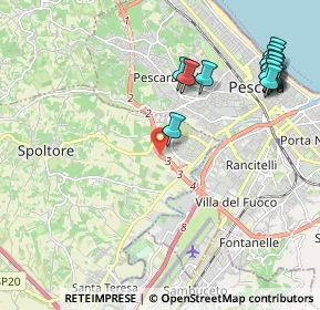 Mappa Strada Statale Tangenziale di Pescara, 65010 Spoltore PE, Italia (2.73625)