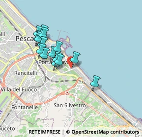 Mappa Largo Gardone Riviera, 65126 Pescara PE, Italia (1.64333)