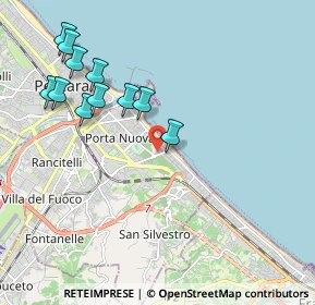 Mappa Largo Gardone Riviera, 65126 Pescara PE, Italia (2.23455)