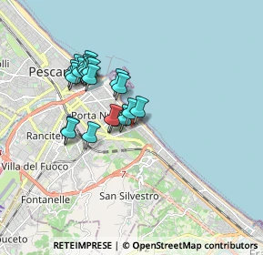 Mappa Largo Gardone Riviera, 65126 Pescara PE, Italia (1.5315)