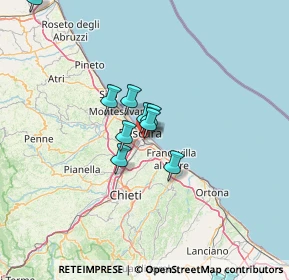 Mappa Via Omero, 65127 Pescara PE, Italia (15.08364)