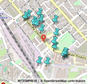 Mappa Via Gabriele D'Annunzio, 65127 Pescara PE, Italia (0.2445)