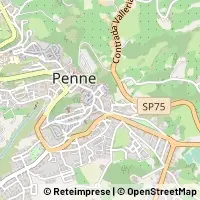 Mapa Penne