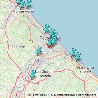 Mappa Strada Comunale Piana, 65129 Pescara PE, Italia (3.98)