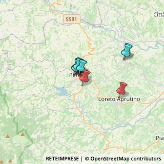 Mappa Via Gabriele Rosa, 65017 Penne PE, Italia (2.03182)