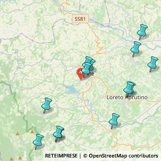 Mappa Penne, 65017 Penne PE, Italia (5.53769)