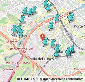 Mappa Via Giardino, 65128 Pescara PE, Italia (1.202)