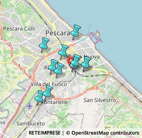 Mappa Via Alento, 65129 Pescara PE, Italia (1.23818)
