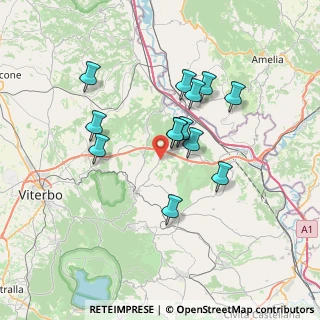 Mappa SP 61, 01038 Soriano nel Cimino VT (6.29615)