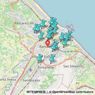 Mappa Via Fortore, 65129 Pescara PE, Italia (1.422)