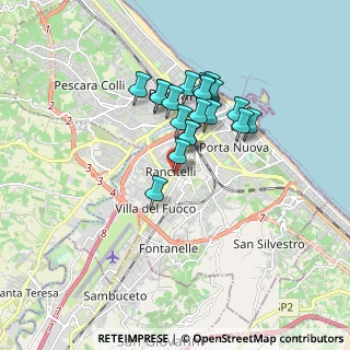 Mappa Via Fortore, 65129 Pescara PE, Italia (1.4475)