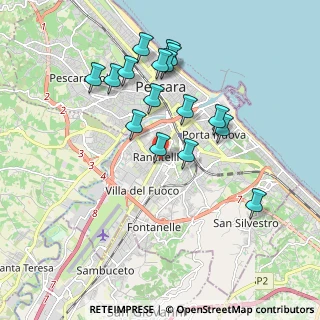 Mappa Via Fortore, 65129 Pescara PE, Italia (1.88563)