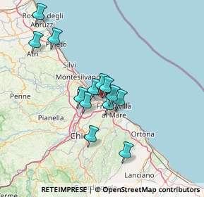 Mappa V.le Primo Vere, 65126 Pescara PE, Italia (12.02077)