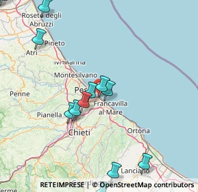 Mappa V.le Primo Vere, 65126 Pescara PE, Italia (23.61)