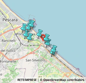 Mappa V.le Primo Vere, 65126 Pescara PE, Italia (1.38091)