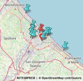 Mappa Via Alento, 65122 Pescara PE, Italia (2.45636)