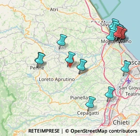 Mappa Via S. Maria, 65010 Collecorvino PE, Italia (9.817)