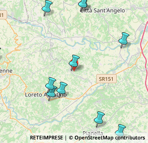 Mappa Via S. Maria, 65010 Collecorvino PE, Italia (5.67273)