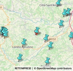Mappa Via S. Maria, 65010 Collecorvino PE, Italia (6.485)