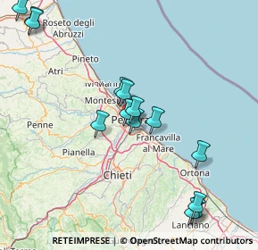 Mappa Via Venna, 65128 Pescara PE, Italia (17.49286)