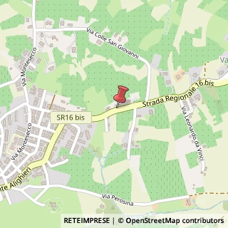 Mappa Via Dante,  51, 65010 Spoltore, Pescara (Abruzzo)