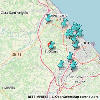 Mappa Via Mattatoio Vecchio, 65010 Spoltore PE, Italia (4.32867)