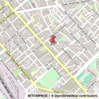 Mappa Via Giannina Milli, 22, 65126 Pescara, Pescara (Abruzzo)