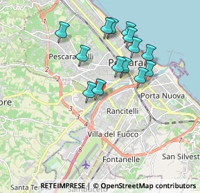 Mappa Via Cagliari, 65010 Villa Raspa PE, Italia (1.72143)