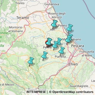 Mappa Piazza Luca da Penne, 65017 Penne PE, Italia (10.30462)