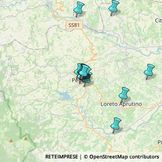 Mappa Piazza Luca da Penne, 65017 Penne PE, Italia (2.81923)