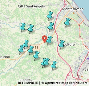 Mappa Viale J.F. Kennedy, 65020 Moscufo PE, Italia (3.82214)