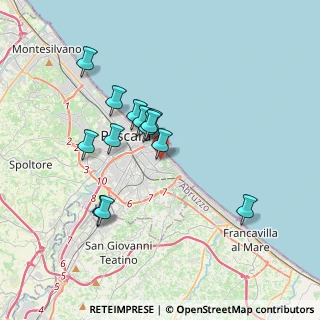 Mappa Via Fernando Francesco d'Avalos, 65129 Pescara PE, Italia (3.21154)