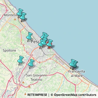 Mappa Via Fernando Francesco d'Avalos, 65129 Pescara PE, Italia (4.36857)
