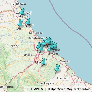 Mappa Via Fernando Francesco d'Avalos, 65129 Pescara PE, Italia (11.95154)