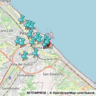 Mappa Via Fernando Francesco d'Avalos, 65129 Pescara PE, Italia (1.7875)