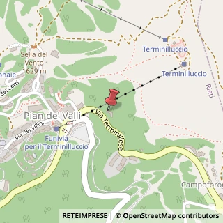 Mappa Via degli Appennini, 76, 02100 Rieti, Rieti (Lazio)