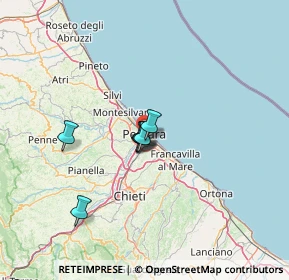 Mappa Via Lago di Bomba, 65128 Pescara PE, Italia (39.47923)