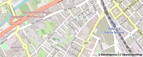 Mappa Pescara