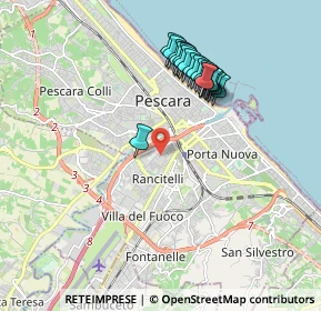 Mappa Via Lago di Canterno, 65128 Pescara PE, Italia (1.838)