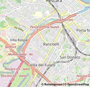 Mappa 65128 Pescara PE, Italia (1.123)