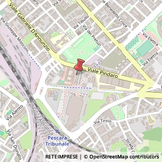 Mappa Piazza Ettore Troilo, 18, 65127 Pescara, Pescara (Abruzzo)