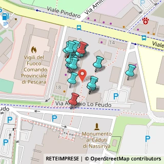 Mappa Piazza Ettore Troilo, 65127 Pescara PE, Italia (0.02)