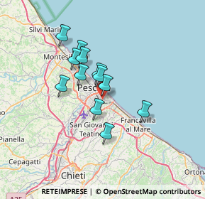 Mappa Piazza Ettore Troilo, 65127 Pescara PE, Italia (5.4425)