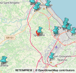 Mappa Via del Convento, 65010 Spoltore PE, Italia (5.945)