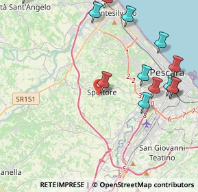 Mappa Via del Convento, 65010 Spoltore PE, Italia (5.41692)