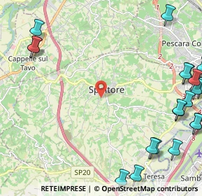 Mappa Via del Convento, 65010 Spoltore PE, Italia (3.5755)
