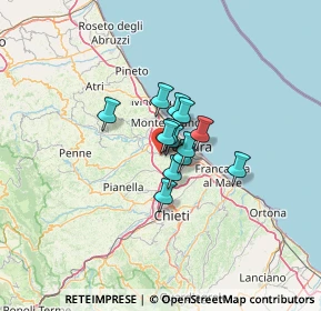 Mappa Via del Convento, 65010 Spoltore PE, Italia (6.67154)