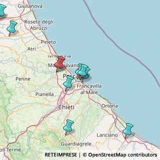 Mappa Viale Teofilo Patini, 65129 Pescara PE, Italia (25.37077)