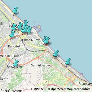 Mappa Viale Teofilo Patini, 65129 Pescara PE, Italia (2.51462)